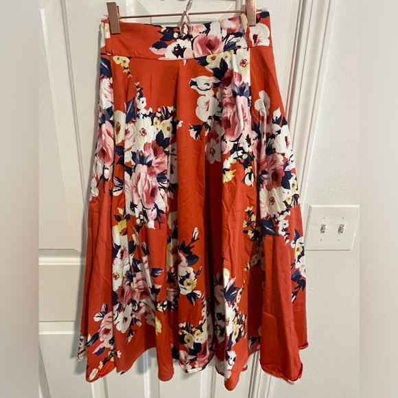 SOLD Pinup Girl Clothing Bella Skirt 4X - Picture 1 of 2